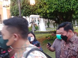 Mantan Panglima TNI Hadi Tjahjanto ke Istana di Tengah Isu Reshuffle