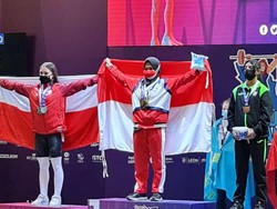 Keren, Luluk Diana Atlet Pacitan Juarai Angkat Besi Dunia di Meksiko