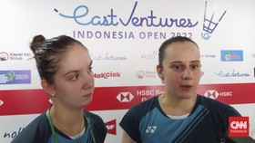 Cerita Ganda Ukraina Hindari Perang hingga Tampil di Indonesia Open