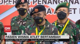 VIDEO: Pasien Wisma Atlet Bertambah