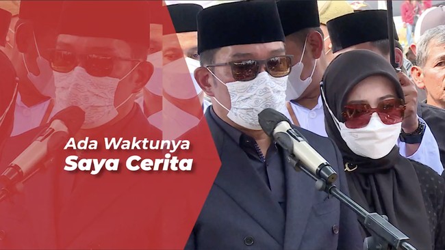 Air Mata Ridwan Kamil Ungkap Terima Kasih Jaga Privasi Keluarganya