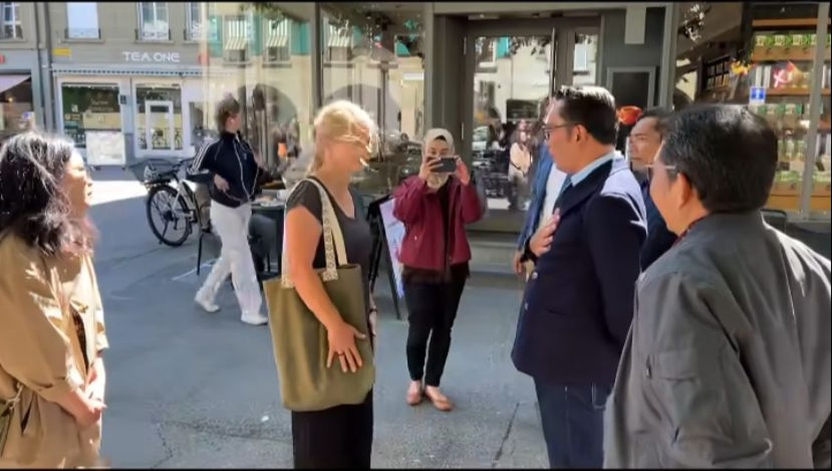 Ridwan Kamil dan Geraldine Beldi