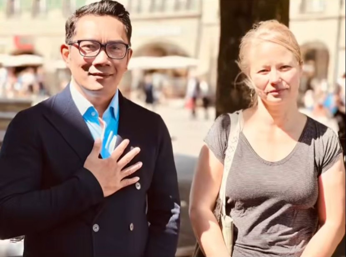 Ridwan Kamil dan Geraldine Beldi