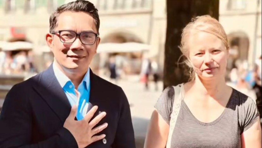 Ridwan Kamil dan Geraldine Beldi