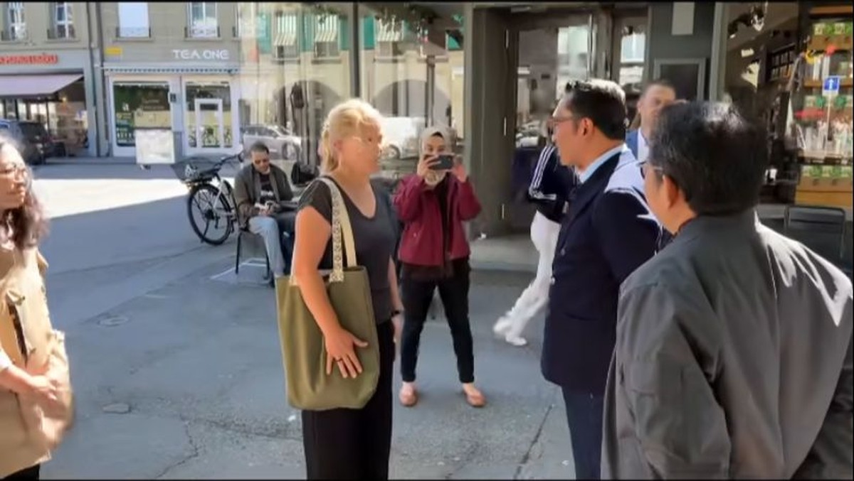 Ridwan Kamil dan Geraldine Beldi