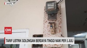 VIDEO: Tarif Listrik Golongan Berdaya Tinggi Naik per 1 Juli
