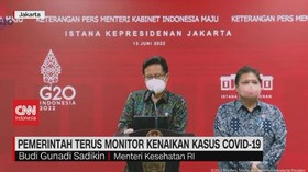 VIDEO: Menkes: di Indonesia Ada 8 Kasus Konfirmasi Varian Ba4 Dan Ba5