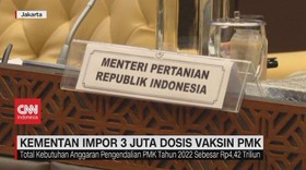 VIDEO: Vaksin PMK 3 Juta Dosis Belum Tersedia Pekan Ini