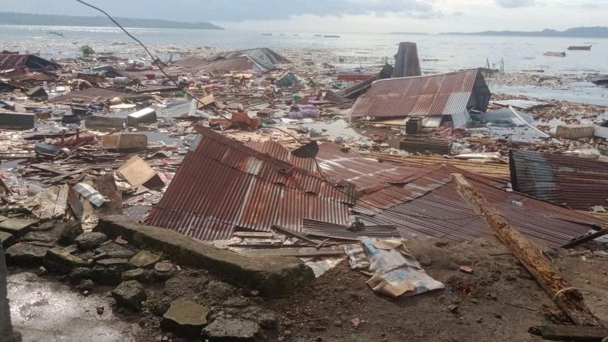 FOTO: Potret Kehancuran karena Abrasi di Amurang Minahasa Selatan