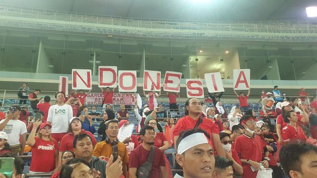 Timnas Indonesia tampil di Kualifikasi Piala Asia 2023 dengan mendapat dukungan dari suporter, meski tampil jauh dari tanah air.