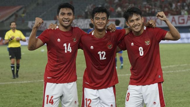 Daftar Nomor Punggung Timnas Indonesia di Piala AFF 2022