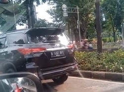 Viral Fortuner Pelat RF Terobos Busway, Sempat Lolos Kini Diciduk Polisi