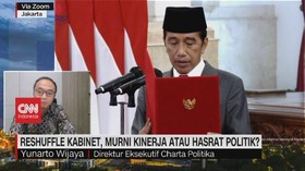 VIDEO: Pengamat: Reshuffle Kabinet Rasa Tata Koalisi Partai