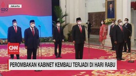 VIDEO: Perombakan Kabinet Kembali Terjadi di Hari Rabu
