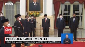 VIDEO: Presiden Ganti Menteri