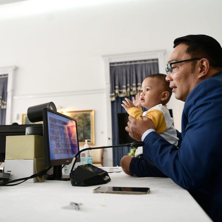 Ridwan Kamil dan Arkana Aidan Ridwan Kamil dan Arkana Aidan