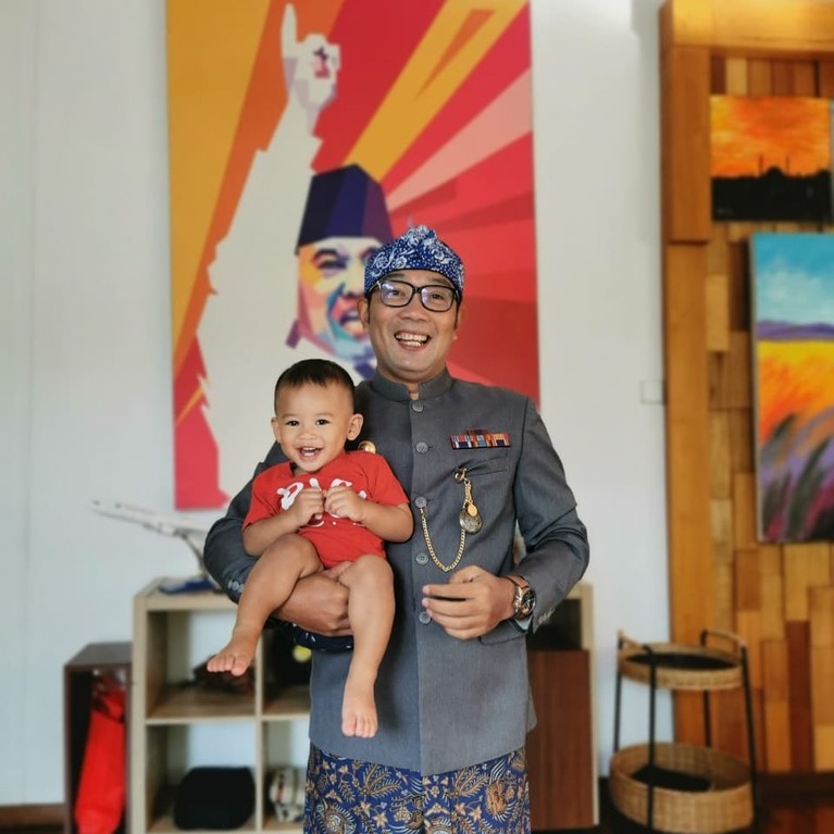 Ridwan Kamil dan Arkana Aidan Ridwan Kamil dan Arkana Aidan