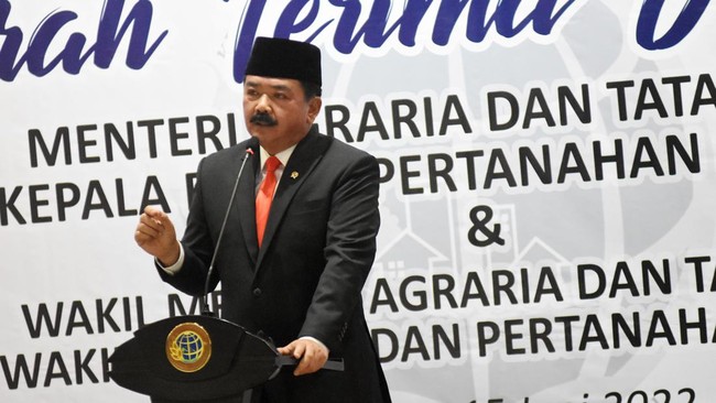 Menteri ATR/KepalaBPN Hadi Tjahjanto menolak perpanjangan HGB Hotel Sultan yang diajukan Pontjo Sutowo.