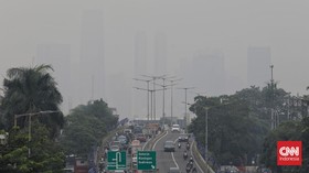 FOTO: Kualitas Udara Jakarta Hari Ini