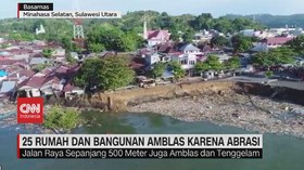VIDEO: 25 Rumah dan Bangunan Amblas Karena Abrasi