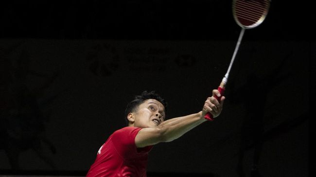 Momen Tegang 6 Match Point Terbuang Sebelum Ginting Juara Hylo Open