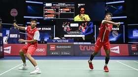 Hasil Thailand Open 2023: Bagas/Fikri Kalahkan Unggulan Pertama