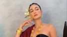 Luna Maya Pakai Kain Ulos Luna Maya Pakai Kain Ulos