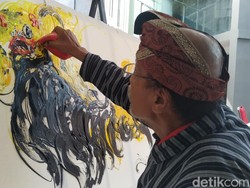 Bulan Bung Karno di Blitar, Pelukis Malang Melukis Ekspresi Kebangsaan