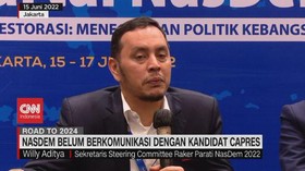 VIDEO: Nasdem Belum Berkomunikasi dengan Kandidat Capres