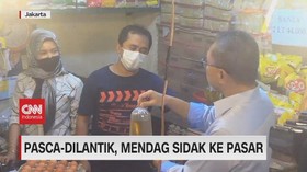 VIDEO: Pasca Dilantik, Mendag Sidak ke Pasar