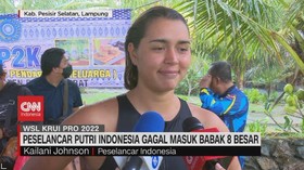 VIDEO: Peselancar Putri Indonesia Gagal Masuk Babak 8 Besar
