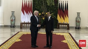 Presiden Jerman Ziarah ke Makam Habibie dan Datangi Borobudur