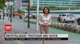 VIDEO: Revitalisasi Trotoar Ibu Kota
