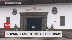 VIDEO: Ridwan Kamil Kembali Berdinas