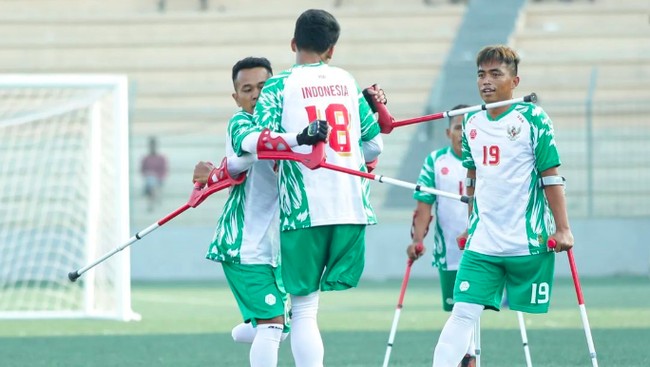 Timnas Amputasi Indonesia sangat berharap bisa dilepas Presiden Jokowi sebelum bertempur di Piala Dunia Amputasi 2022.