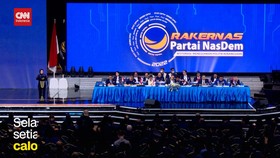 VIDEO: Nama Anies Dan Ganjar Ramai Disebut di Rakernas Partai Nasdem