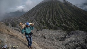Aktivitas Gunung Bromo Naik: Muncul Sinar Api, Bau Belerang Menguat