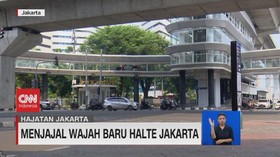 VIDEO: Wajah Baru Halte Jakarta