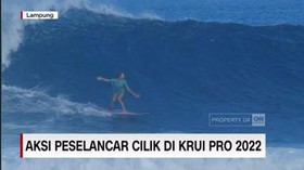 VIDEO: Wajah Peselancar Cilik di Krui Pro 2022