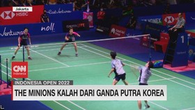 VIDEO: Hasil Indonesia Open 2022 Hari Ketiga