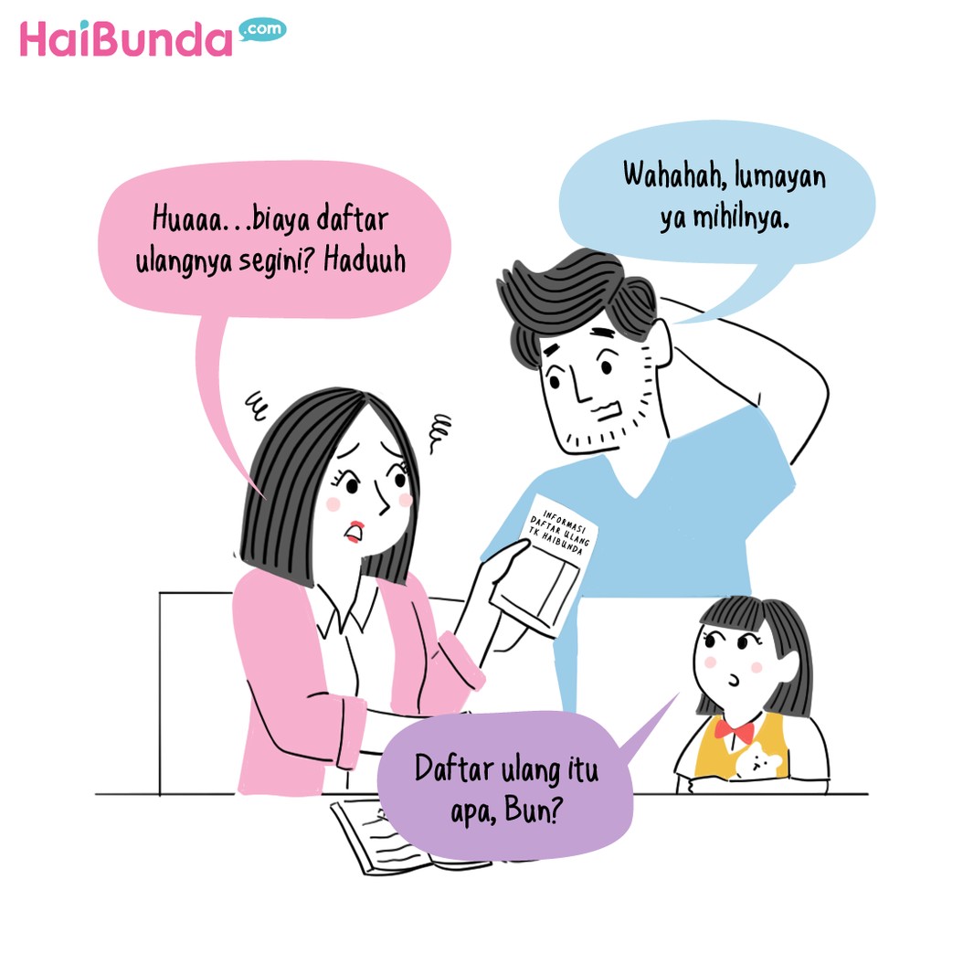 Komik Daftar Ulang Oh, Daftar Ulang…