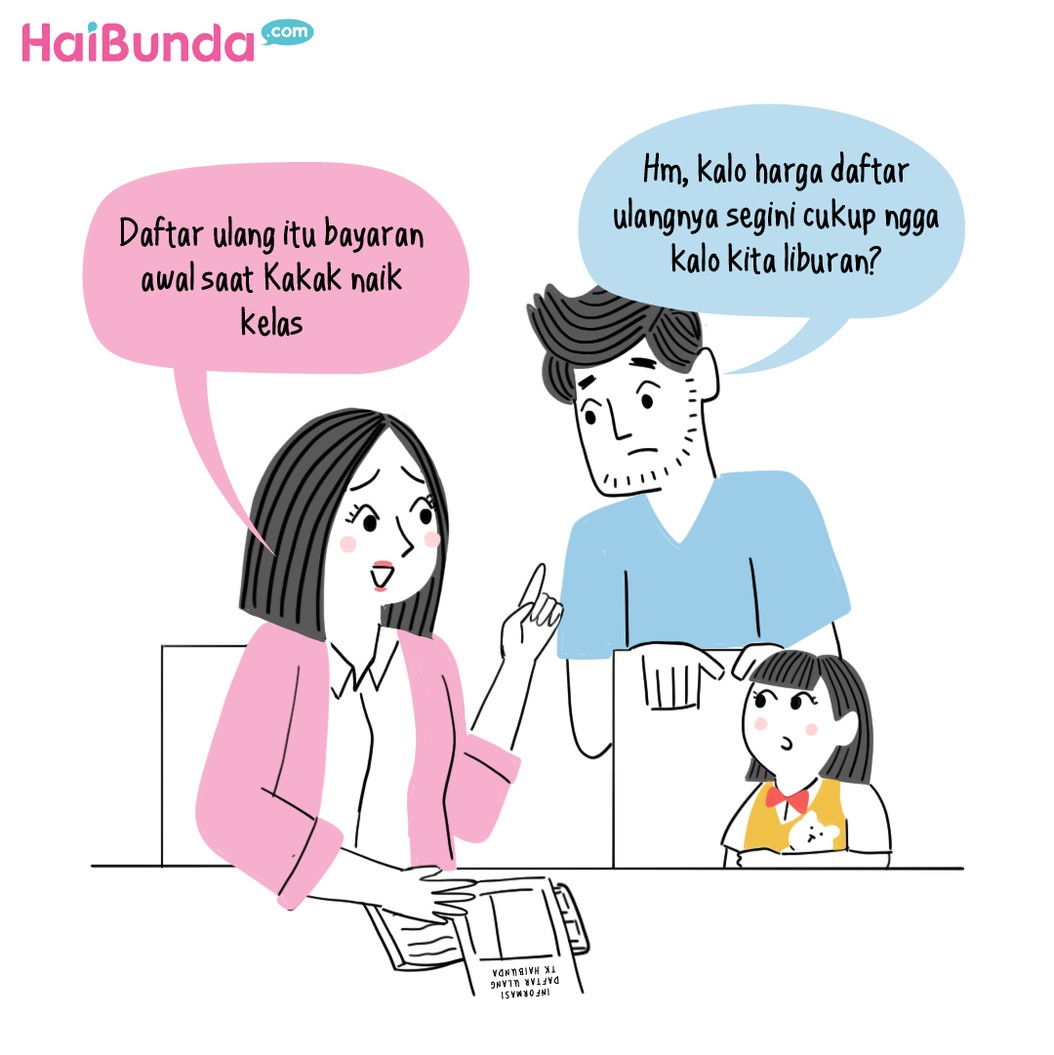 Komik Daftar Ulang Oh, Daftar Ulang…