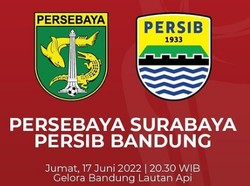 Babak Pertama Persebaya Vs Persib 1-2, Gol Penalti Dibalas 2 Sundulan