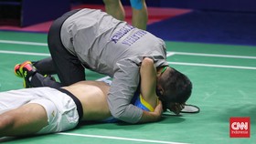 Tangis Rexy untuk Cedera Yeremia di Indonesia Open