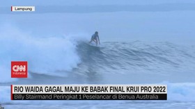 VIDEO: Rio Waida Gagal Maju ke Babak Final Krui Pro 2022