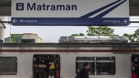 Mulai Uji Coba, Stasiun Matraman Beroperasi Sepekan