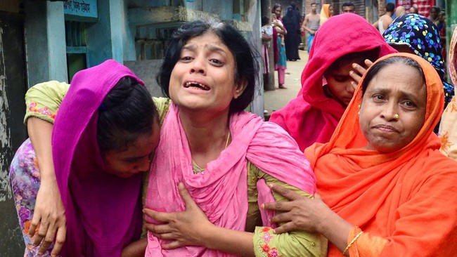 FOTO: 41 Orang Tewas Akibat Banjir di Bangladesh