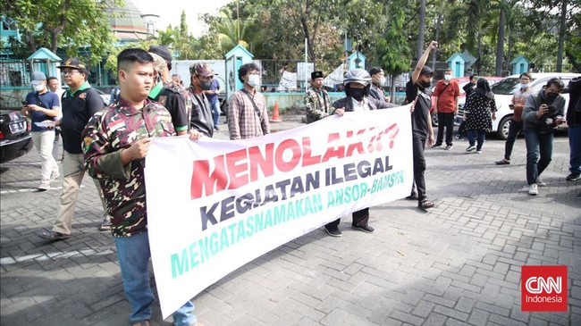 Ketua Pimpinan Wilayah Gerakan Pemuda Ansor Jawa Timur Syafiq Syauqi akan melayangkan somasi kepada sejumlah orang yang mendeklarasikan IKA Ansor Banser Jatim.