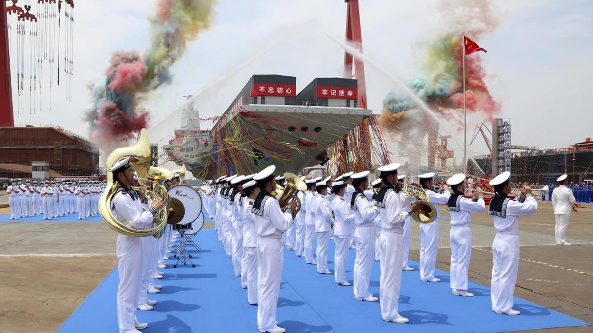 FOTO: Menatap Fujian, Kapal Induk Ketiga China