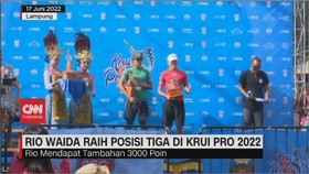 VIDEO: Rio Waida Dapat Posisi Tiga Di WSL KRUI PRO 2022